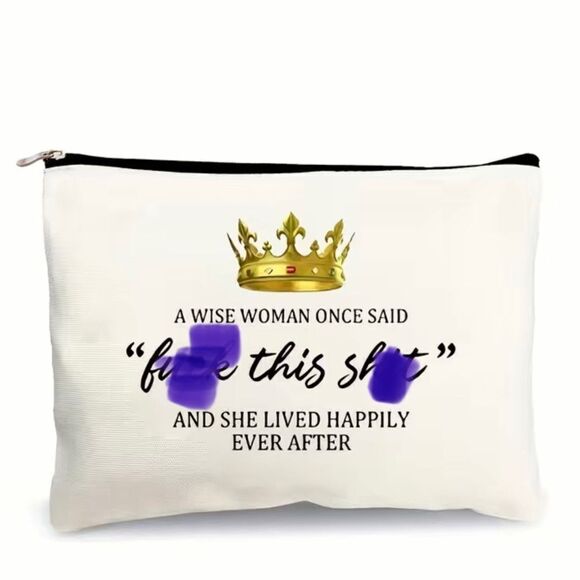 OVERSIZED COSMETIC BAG - Picture 1 of 3